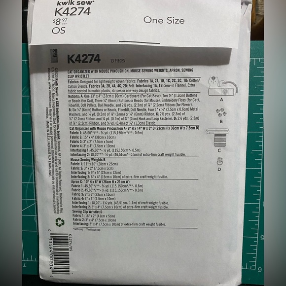 Sewing pattern - Picture 3 of 3